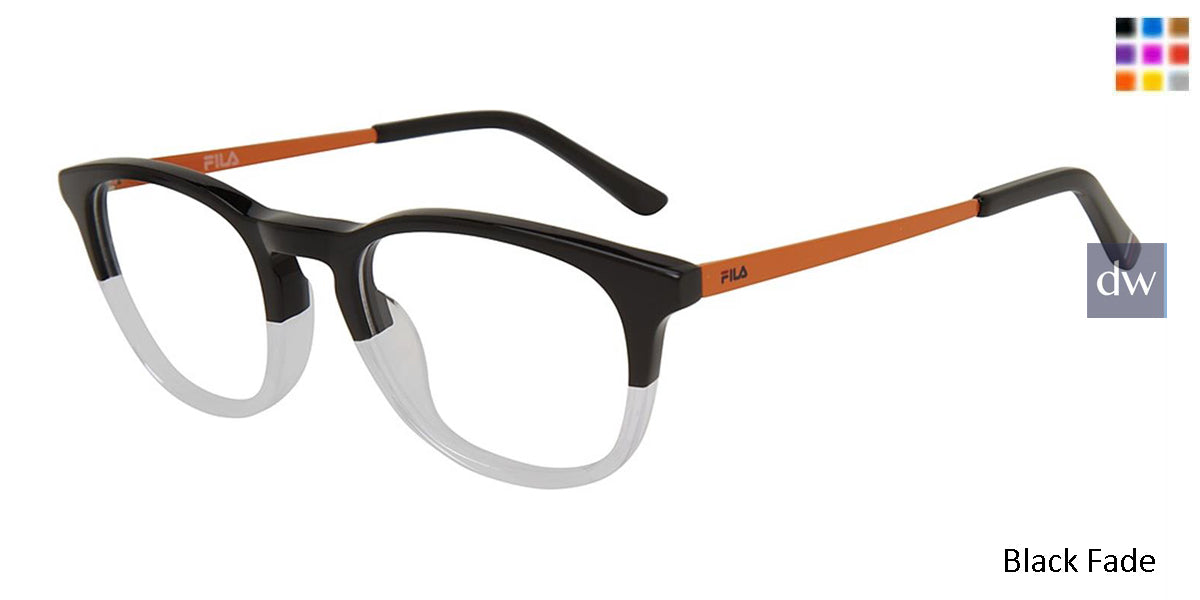 Black Fade Fila VF9461 Eyeglasses