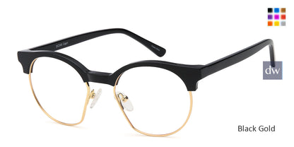 Black Gold Capri Dicaprio DC345 Eyeglasses