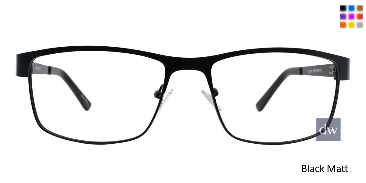 Black Matt Limited Edition LTD 807 Eyeglasses
