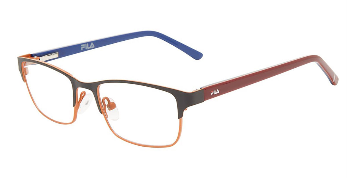 Black Orange Fila VF9464 Eyeglasses