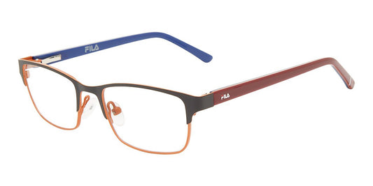 Black Orange Fila VF9464 Eyeglasses