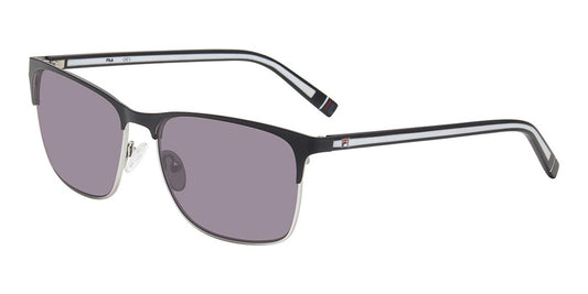 Black Silver Fila SF9486 Sunglasses