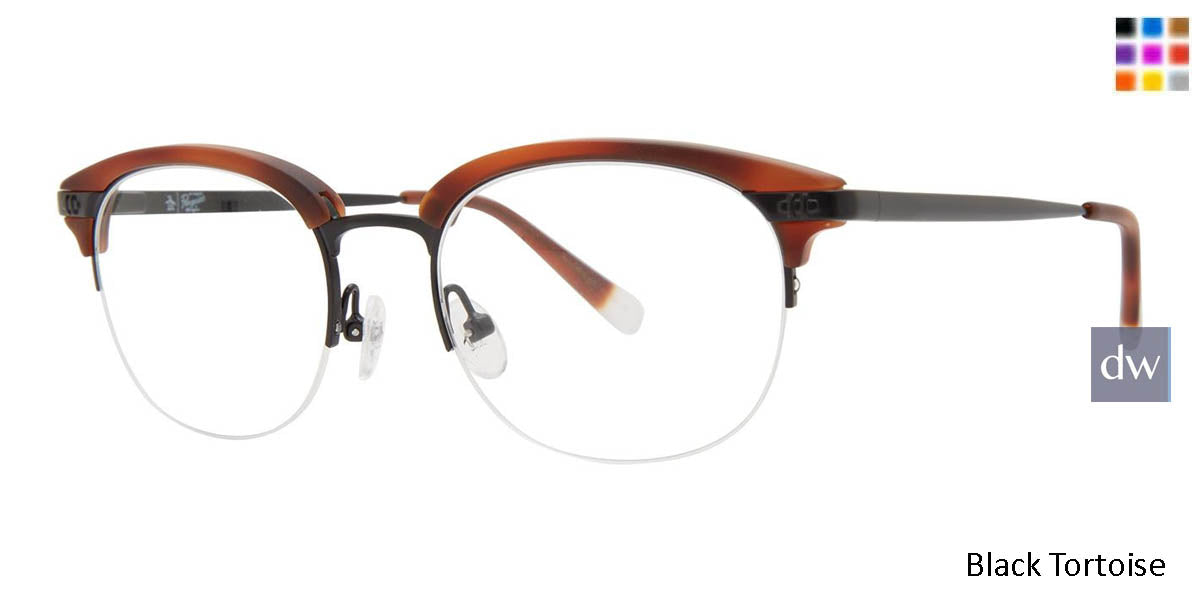 Black Tortoise Original Penguin The Park Eyeglasses - Teenager