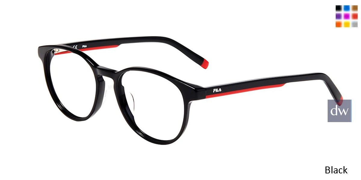 Black Fila VF9241 Eyeglasses