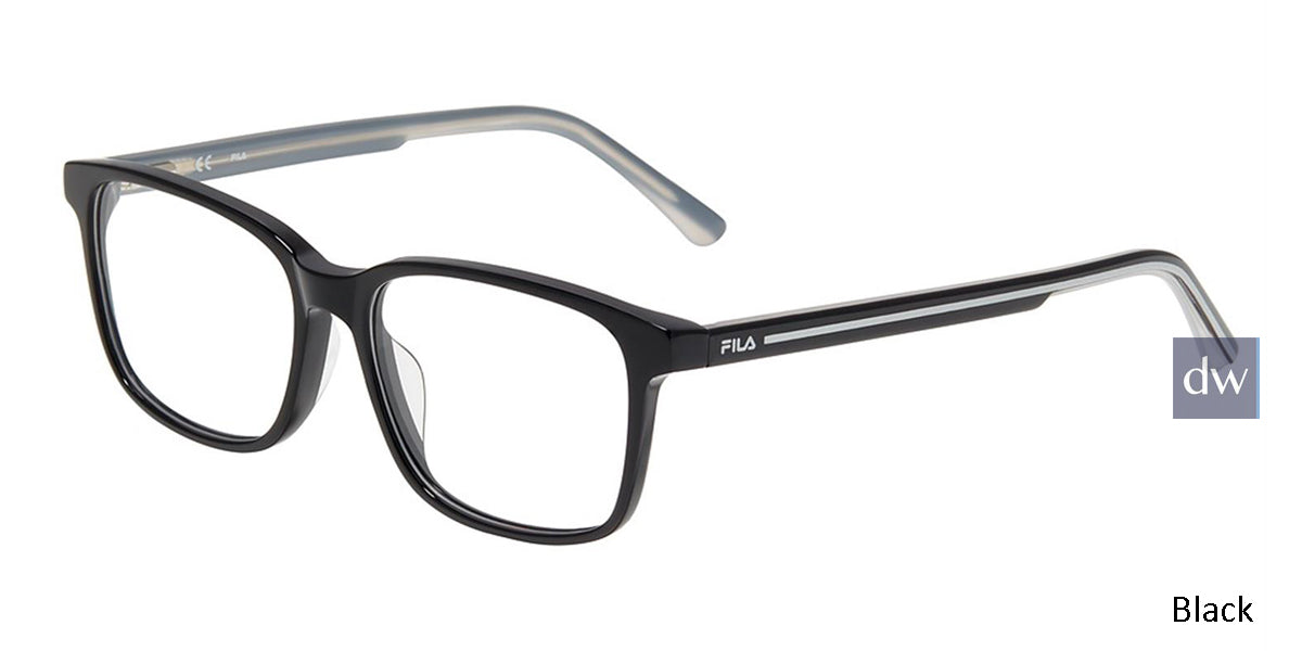 Black Fila VF9321 Eyeglasses