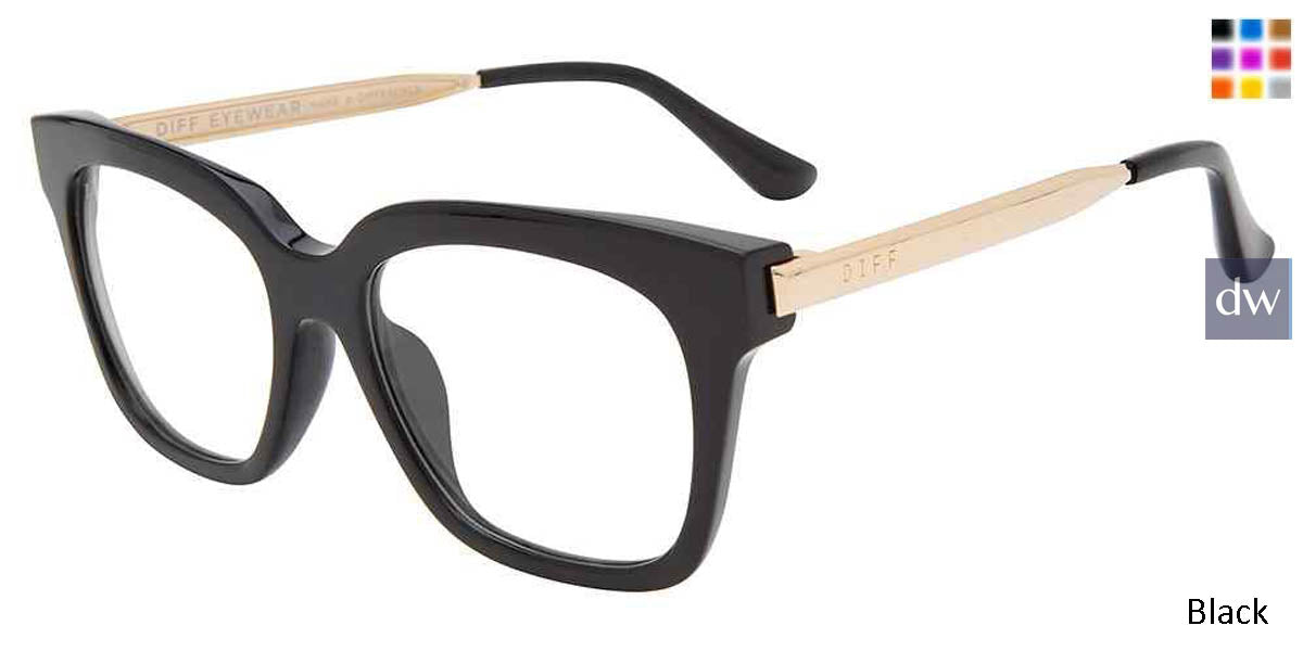 Black Diff Bella-Xs Eyeglasses