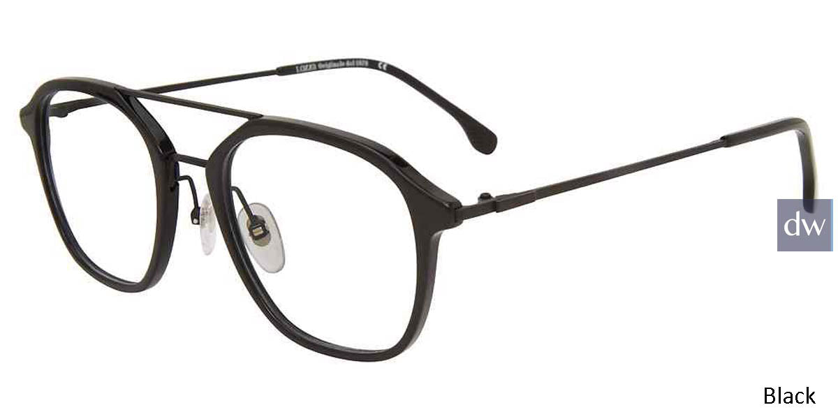 Black Lozza VL4182 Eyeglasses