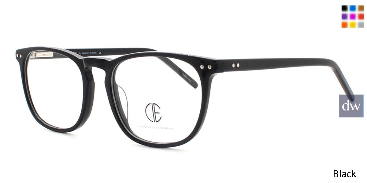 Black Cie Sec165 Eyeglasses