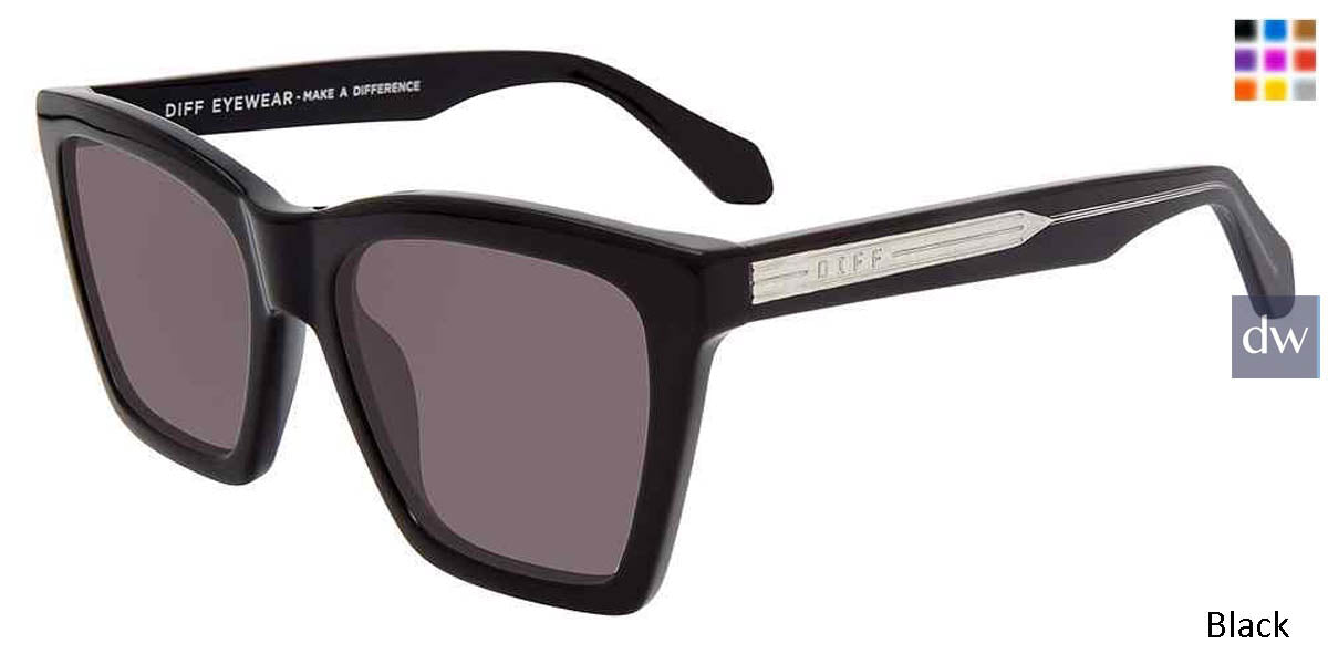 Black Diff KENZIE Sunglasses