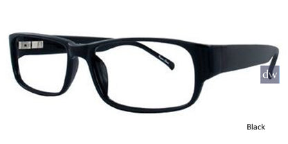 Black ST. Moritz DIPLOMAT Eyeglasses