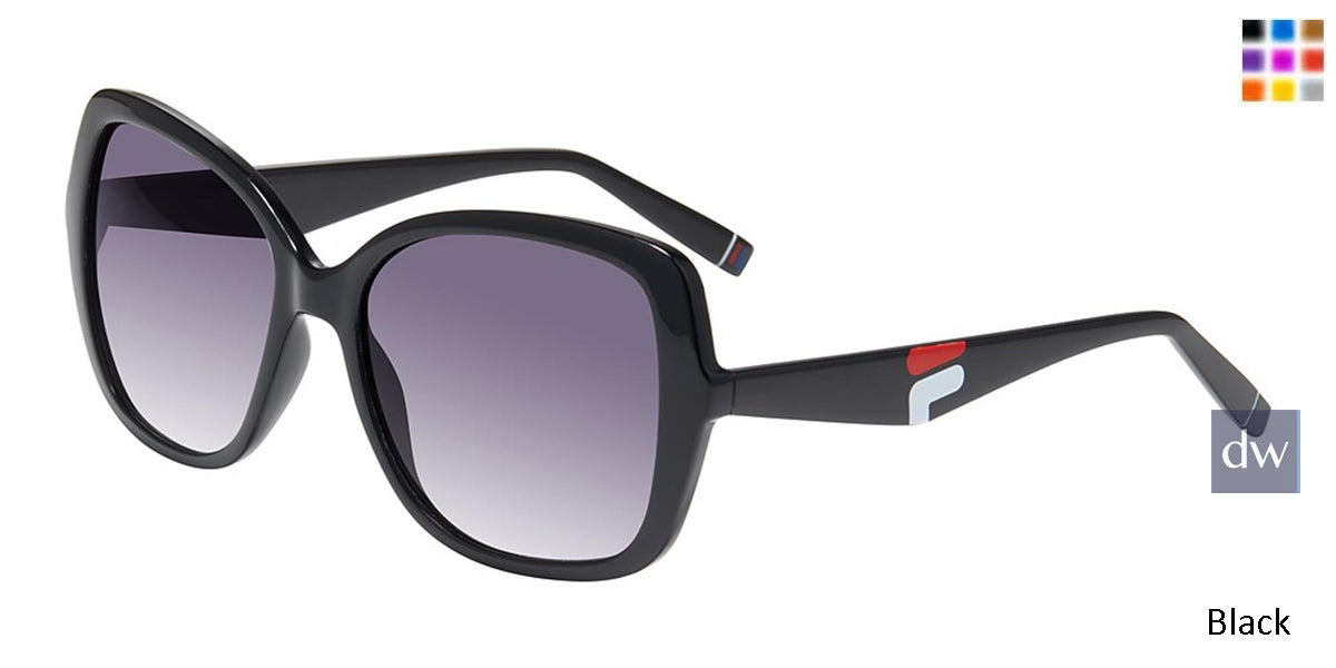 Black Fila SFI183 Sunglasses
