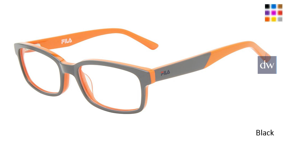 Black Fila VF9458 Eyeglasses - Teenager
