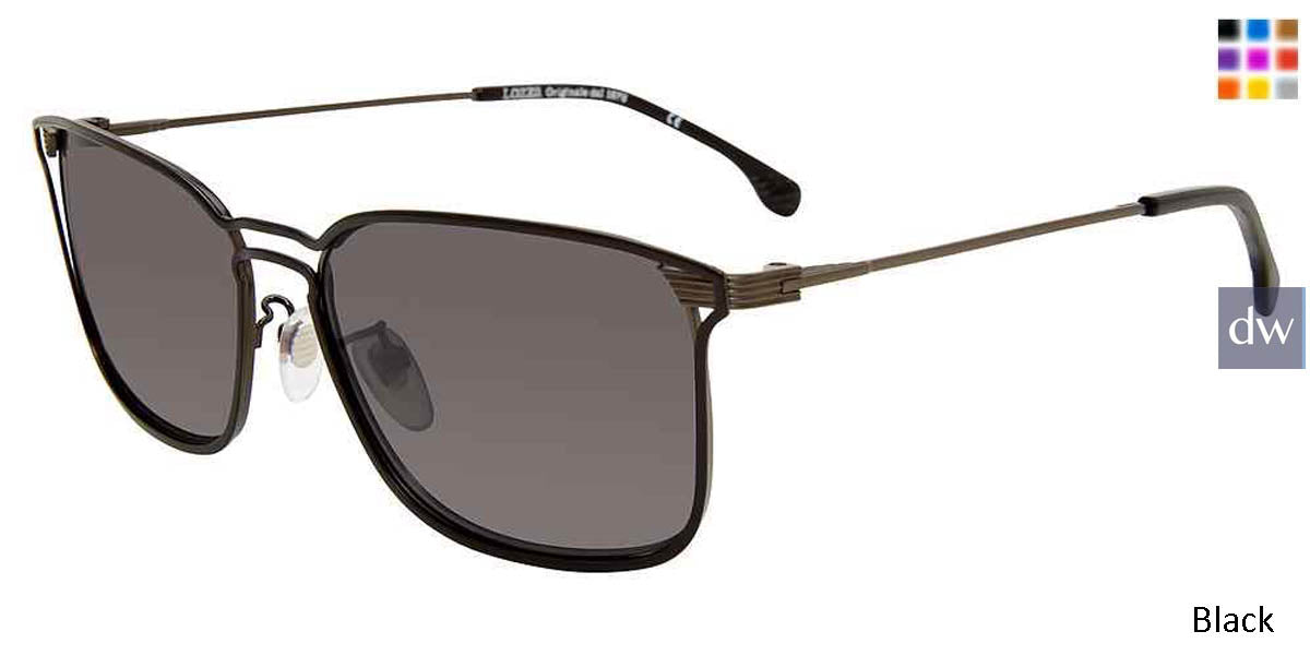 Black Lozza SL2302M Sunglasses