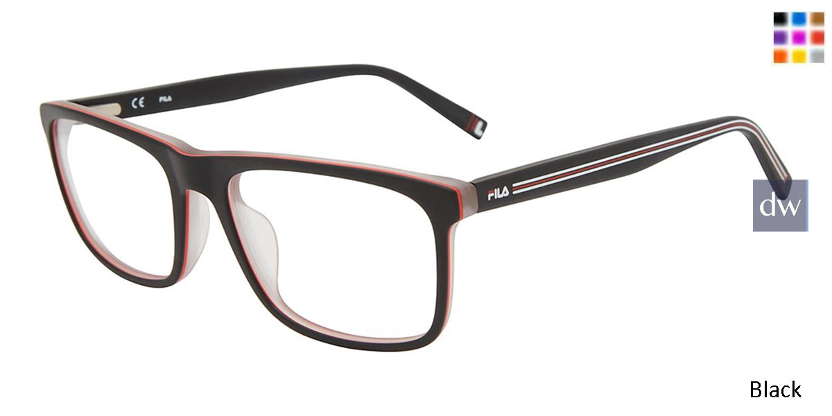 Black Fila VF9400 Eyeglasses