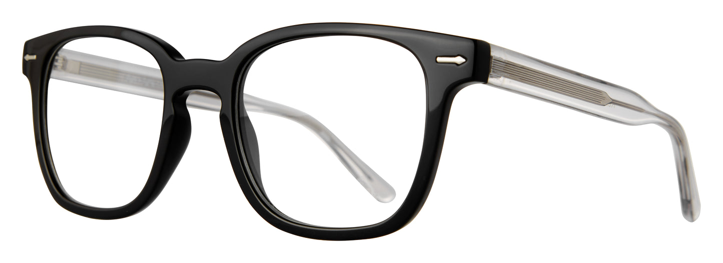 Black     Eight to Eighty Rex Eyeglasses