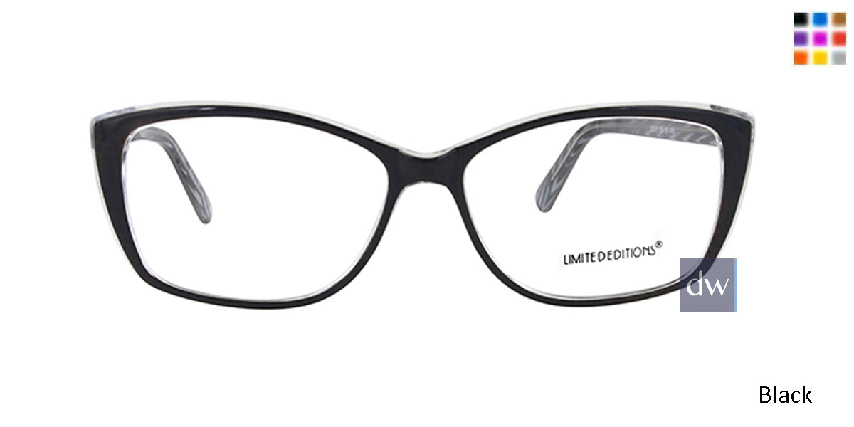 Black Limited Edition Lorena Eyeglasses