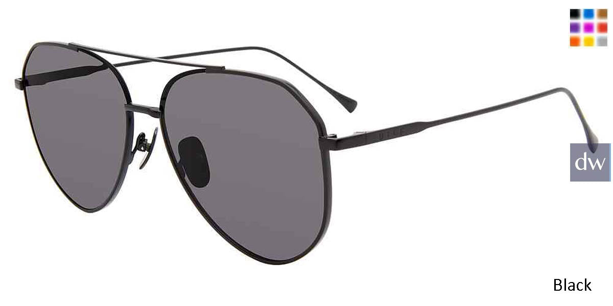 Black Diff Dash Sunglasses
