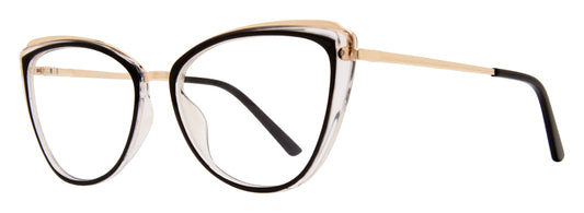 Black           Serafina Harmony Eyeglasses