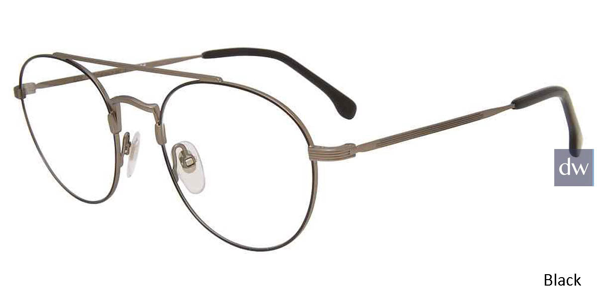 Black Lozza VL2308 Eyeglasses