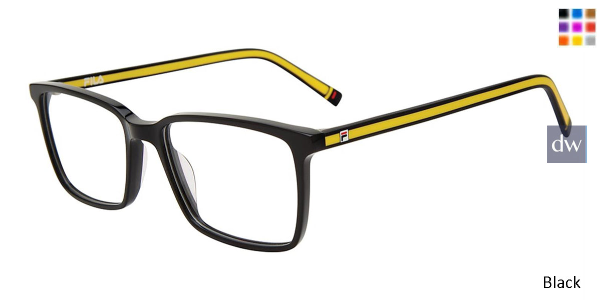 Black Fila VF9469 Eyeglasses