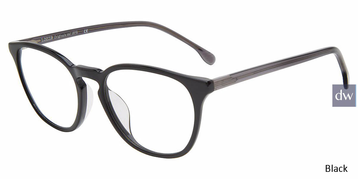 Black Lozza VL4164 Eyeglasses