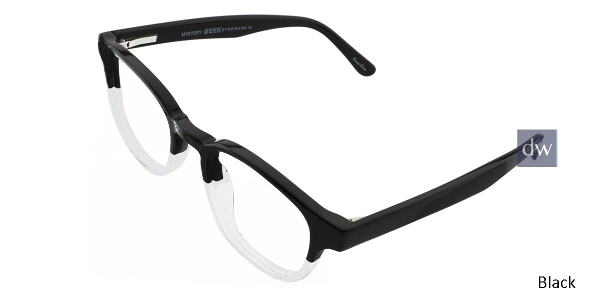 Black GEEK MYSTERY Eyeglasses - Teenager