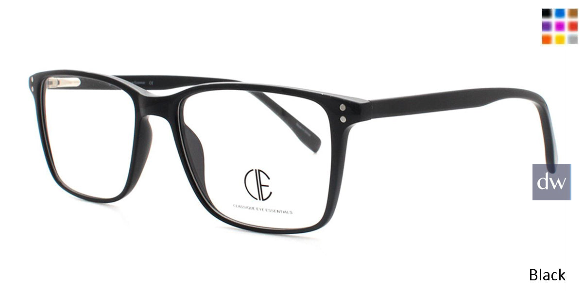 Black Cie Sec158 Eyeglasses