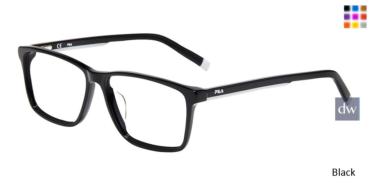 Black Fila VF9240 Eyeglasses