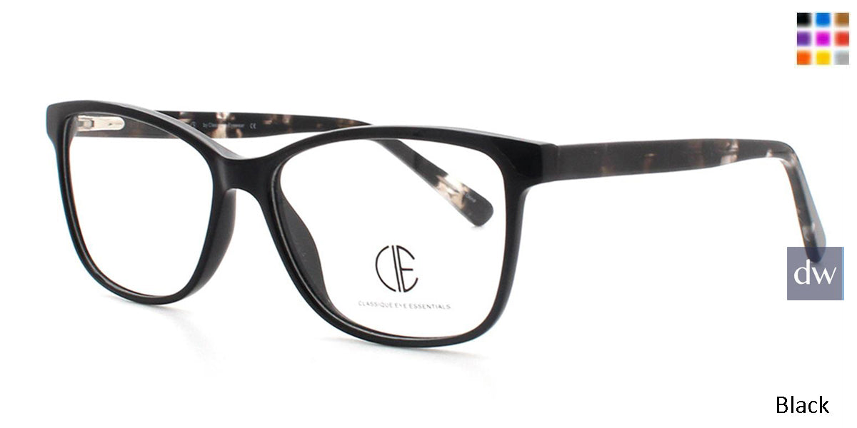 Black Cie Sec157 Eyeglasses