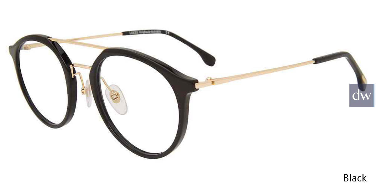 Black Lozza VL4181 Eyeglasses