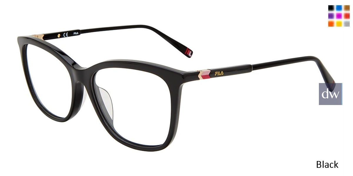 Black Fila VF9402 Eyeglasses