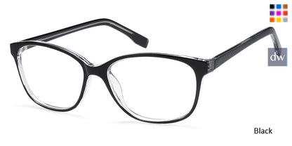 Black Capri 4U U 216 Eyeglasses