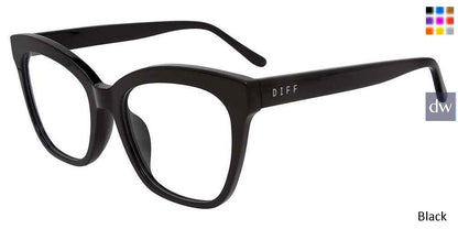 Black Diff Winston Eyeglasses