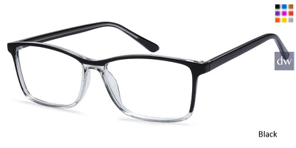 Black Capri 4U U 215 Eyeglasses