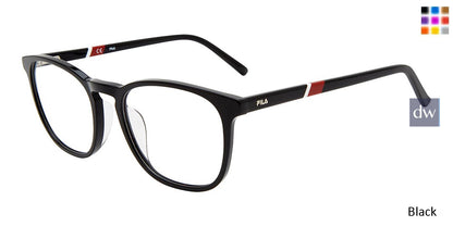 Black Fila VF9387 Eyeglasses