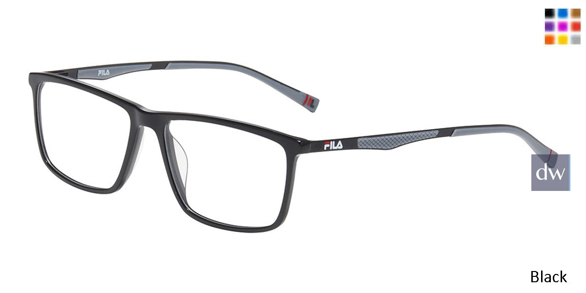 Black Fila VF9472 Eyeglasses