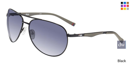 Black Fila SF9487 Sunglasses