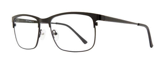 Black       Affordable Designs Zachary Eyeglasses