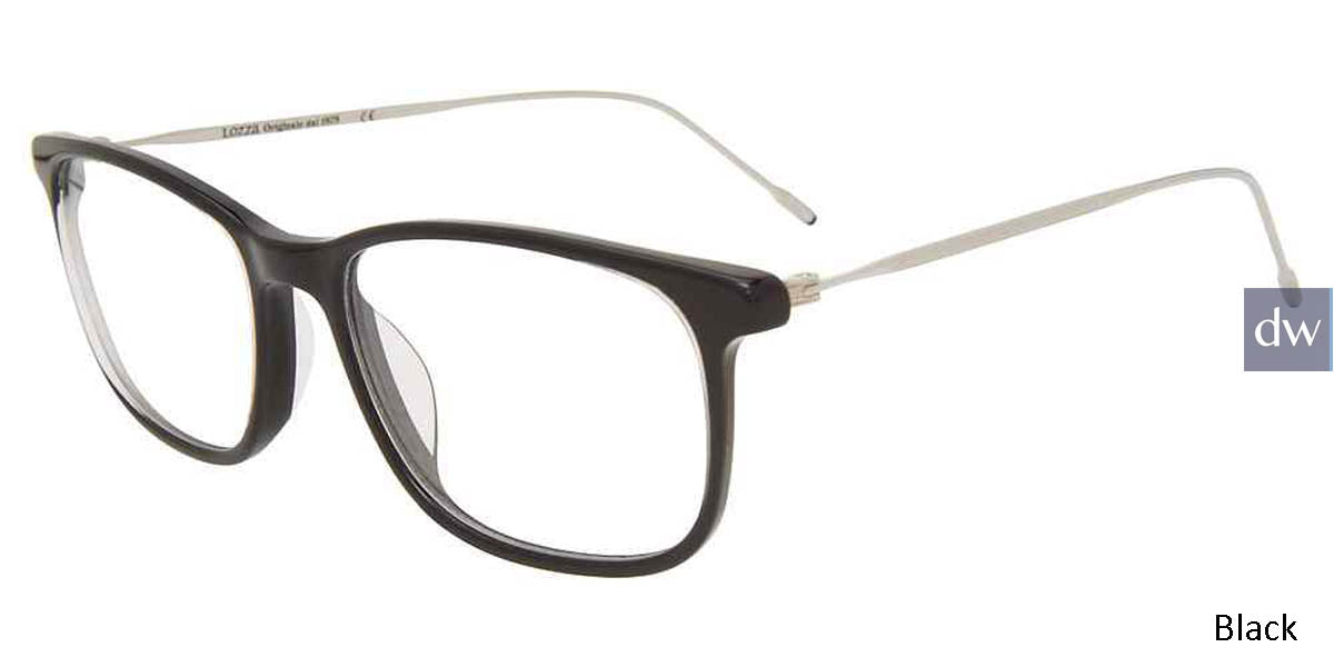 Black Lozza VL4172 Eyeglasses