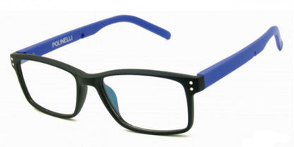 Blue Black Polinelli P100 Eyeglasses