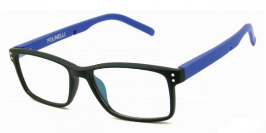 Blue Black Polinelli P100 Eyeglasses