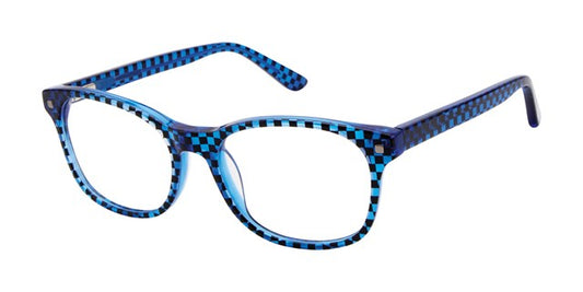 Zuma Rock ZR006 Eyeglasses | Checkered Print Acetate