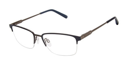 Barbour BAOM505 Semi-Rimless Square Eyeglasses