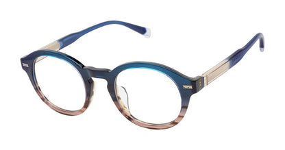 Victor Glemaud x Tura VGOM001 Round Eyeglasses