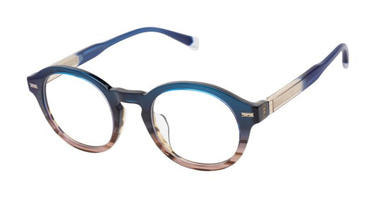 Victor Glemaud x Tura VGOM001 Round Eyeglasses