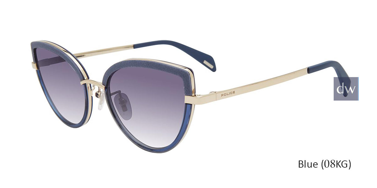 Blue(08KG) Police SPLC25 Sunglasses.
