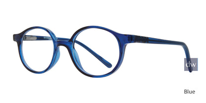 Blue Affordable Design JoJo Eyeglasses.