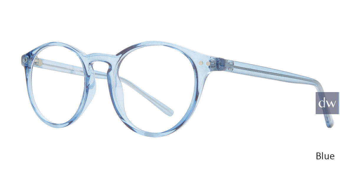 Blue Affordable Design River Eyeglasses.