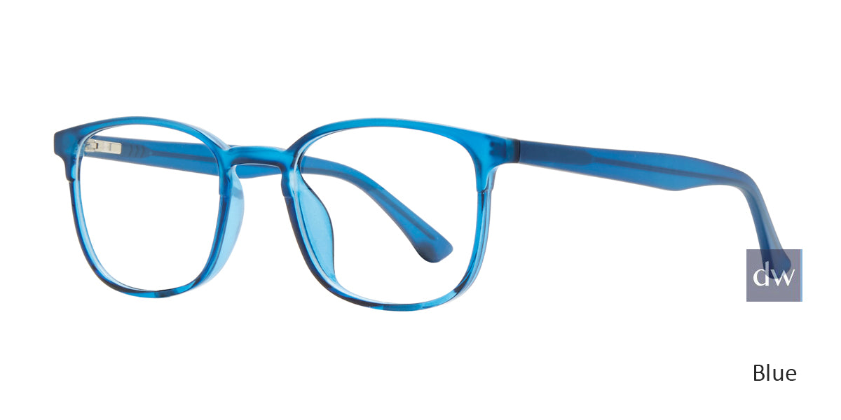 Blue Affordable Design Chandler Eyeglasses.