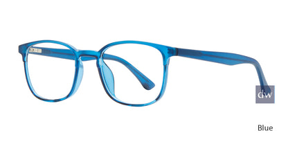 Blue Affordable Design Chandler Eyeglasses.
